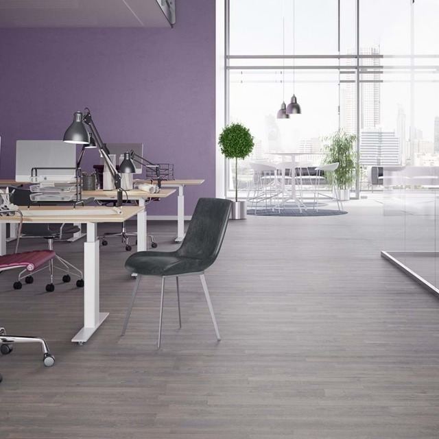 Junckers Twilight Grey Solid Wood Flooring 14mm X 129mm X 1830mm