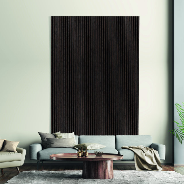 Acoustic Wall Panels Gerecon Smoked Oak Veneered 19mm
