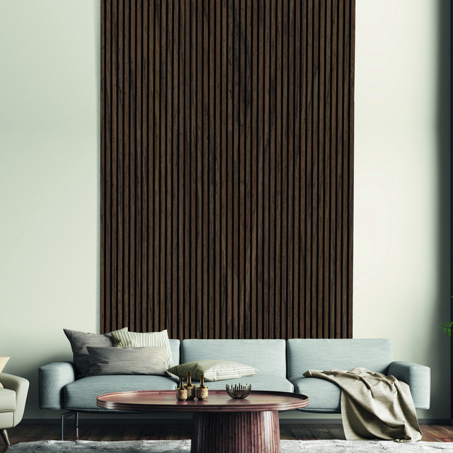 Acoustic Wall Panels Gerecon Walnut Veneered 19mm