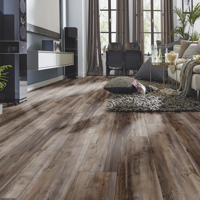 Kronotex Exquisit Plus Canyon Maple Dark Laminate Flooring